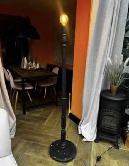 Photo of free Wooden floor lamp (Kingswinford DY6) #1