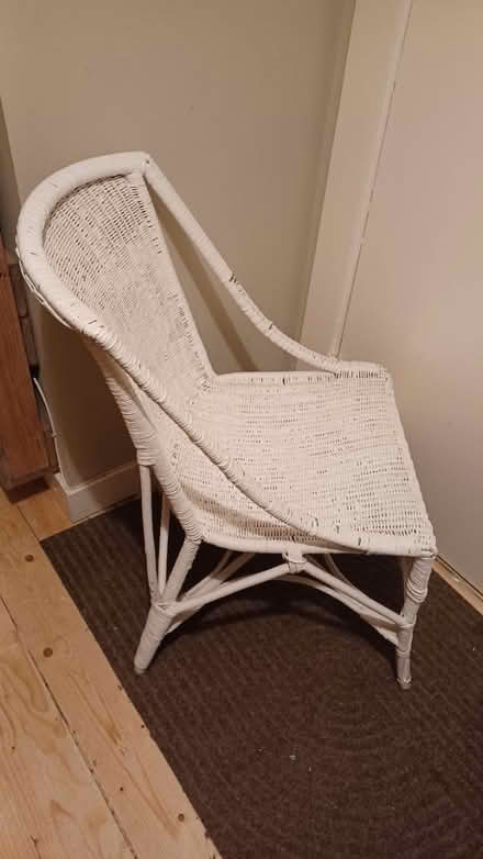 Photo of free Low wicker chair (Stockbridge, Edinburgh EH3) #2