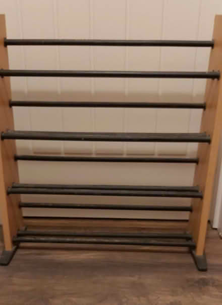 Photo of free CD rack / shoe rack (Broomlands, KA11) #2