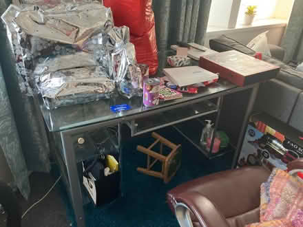 Photo of free Glass desk (Adamsdown CF24) #1
