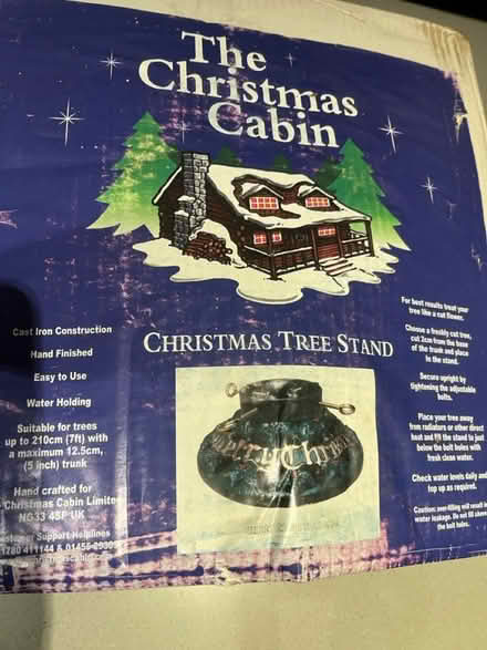 Photo of free Christmas tree stand (Bristol BS7) #2