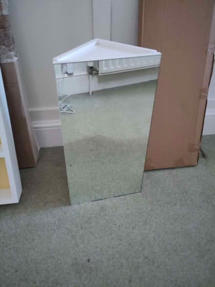 Photo of free bathroom corner cupboard (Caversham Heights RG4) #1