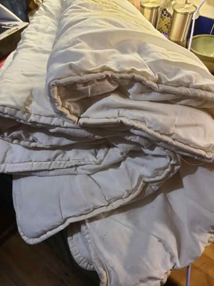 Photo of free Old cot quilt (Box GL6) #1