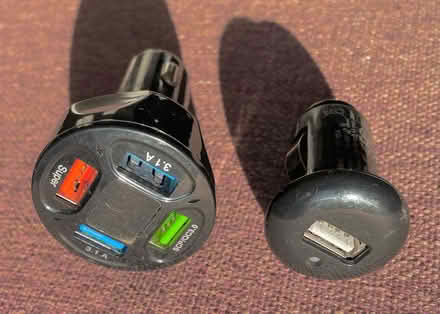 Photo of free Car cigar lighter USB plugs (Nunnery Wood WR5) #1