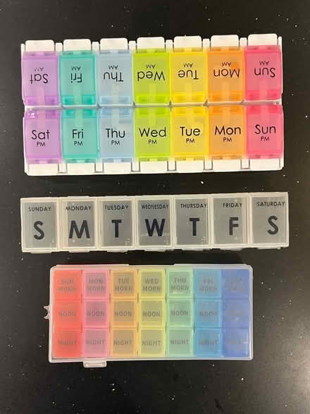 Photo of free Pill containers (West Common AL5) #1