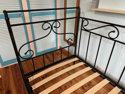 Photo of free black metal day bed frame (Poulner BH24) #4
