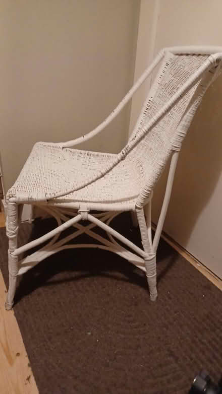 Photo of free Low wicker chair (Stockbridge, Edinburgh EH3) #4