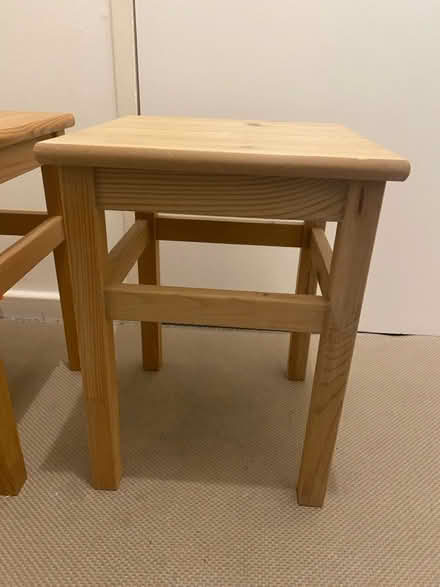 Photo of free Wooden Stools (CR0) #3