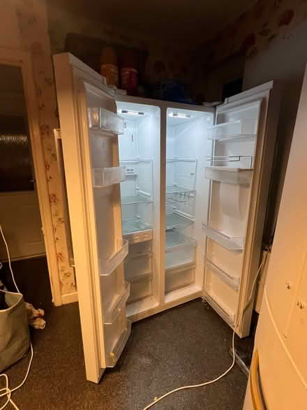 Photo of free Swan American fridge/freezer (Swindon SN2) #2