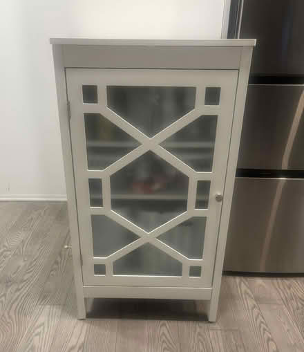 Photo of free White side cupboard (Kips bay) #1