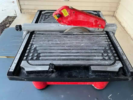 Photo of free Tile saw (Ellicott City) #3