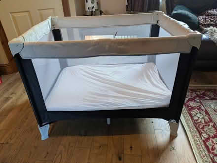Photo of free Travel cot and matress (Denholme BD13) #1