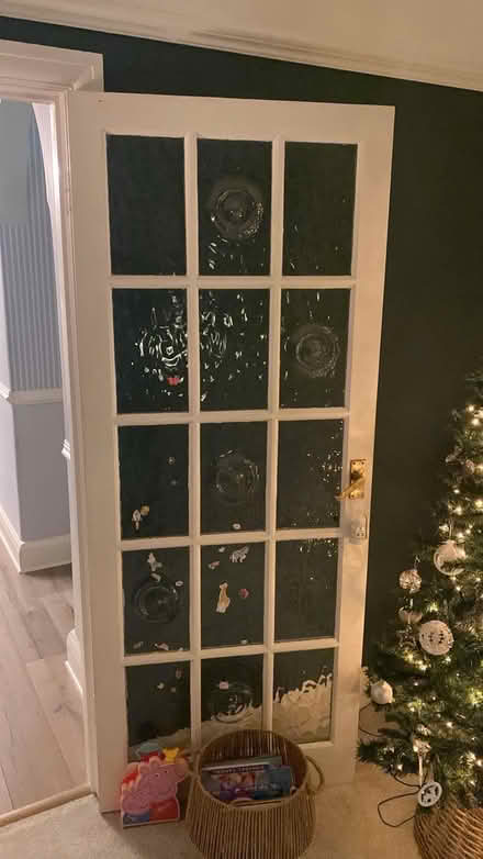 Photo of free 2x Internal Glass Squared Doors (Purley CR8) #1