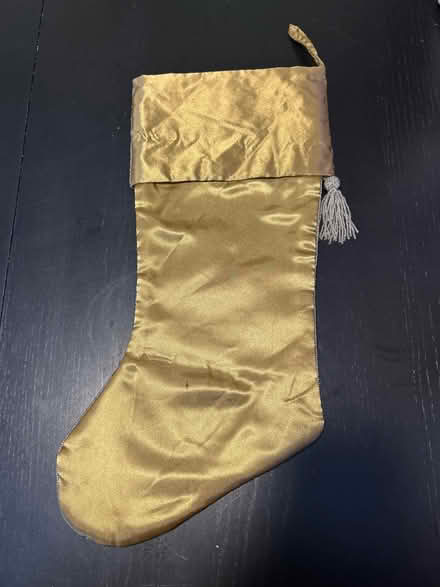 Photo of free Gold Christmas Stocking (Owings Mills,MD) #2