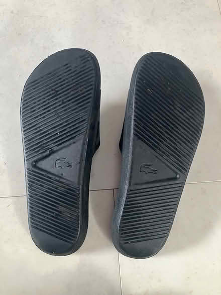 Photo of free Lacoste sliders (Coulsdon, nr, train station) #1