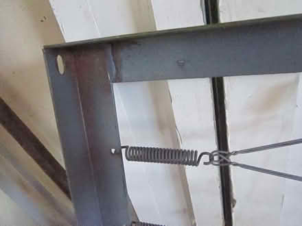 Photo of free single metal bed base (Loddon NR14) #2