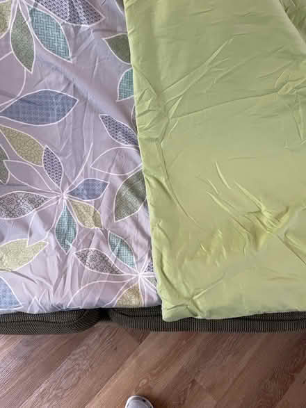 Photo of free Green and grey comforter (Fernhill BL9) #2