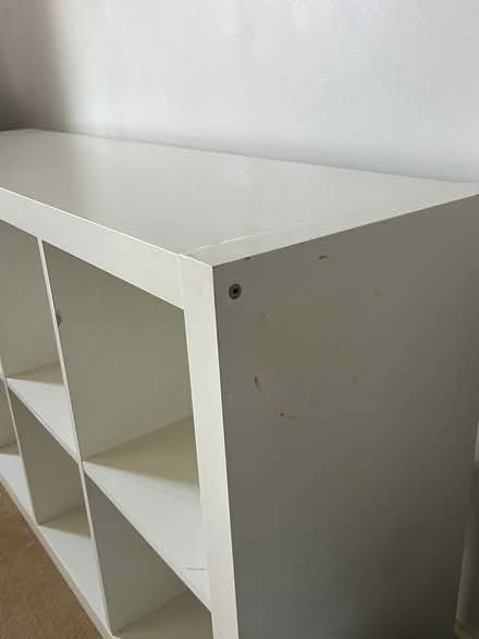 Photo of free IKEA KALLAX 2x4 cube shelving unit (Hackney Downs E5) #3