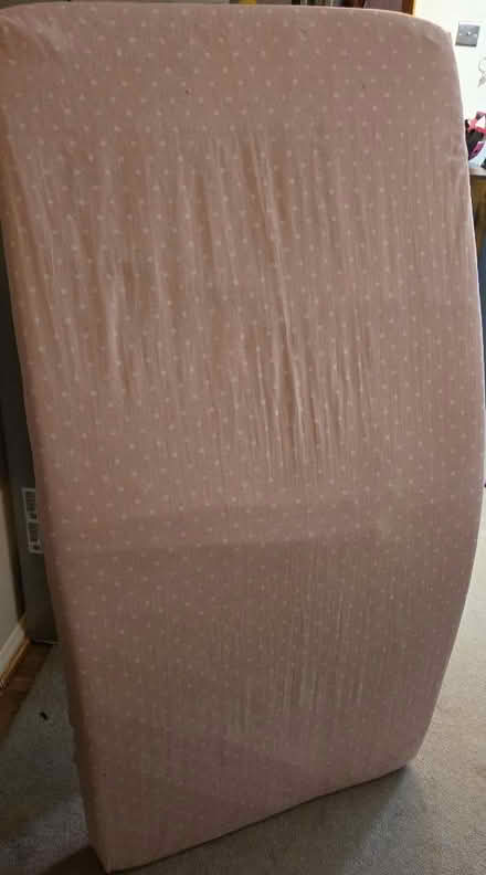 Photo of free Matress 140×70cm with sheet (Goldsworth Park GU21) #1