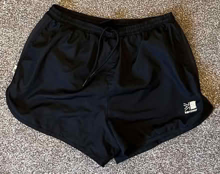 Photo of free Black Karrimor running shorts - small/medium mens (Greaves LA1) #1