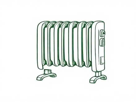 Photo of free long electric heater (Moor Allerton LS17) #1