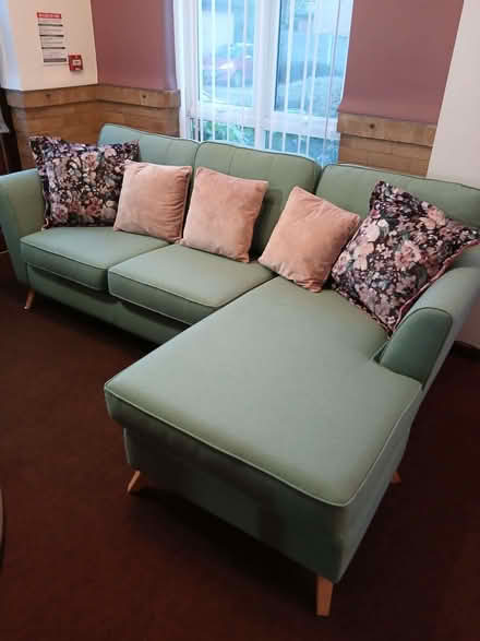 Photo of free 3 seater sofa and cushions (Chelmer Village CM2) #1