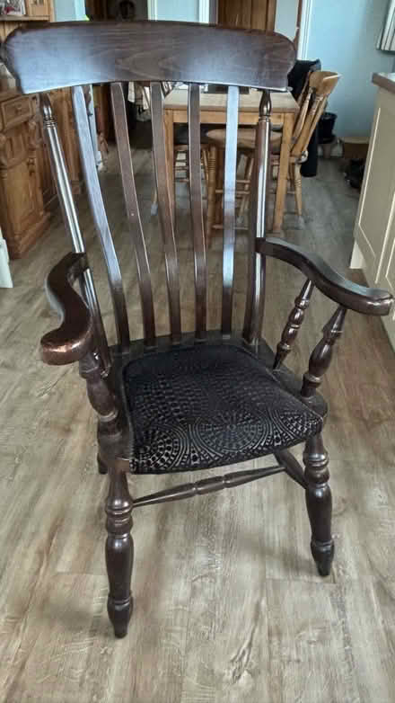 Photo of free Dark wood carver (Burscough L40) #1