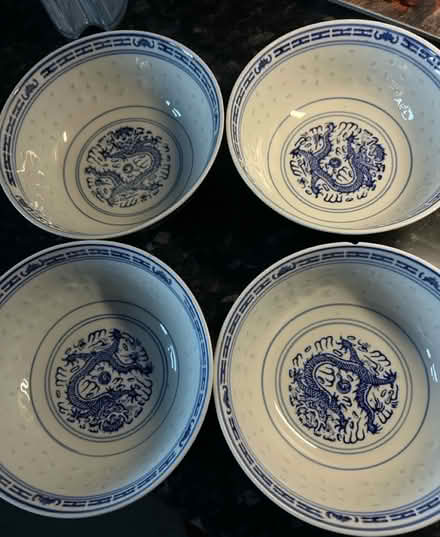 Photo of free Chinese Bowls x 4 (SW11) #1
