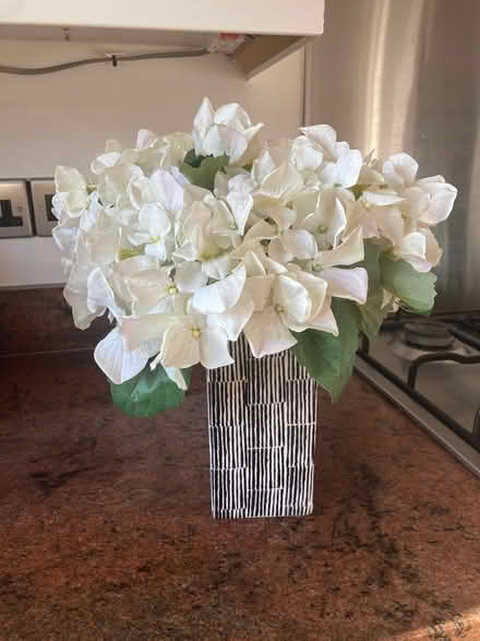 Photo of free 3 bunches of silk hydrangeas (HG2) #1