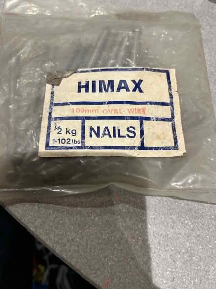 Photo of free Himax large oval nails 100 mm (Malvern Link WR14) #1