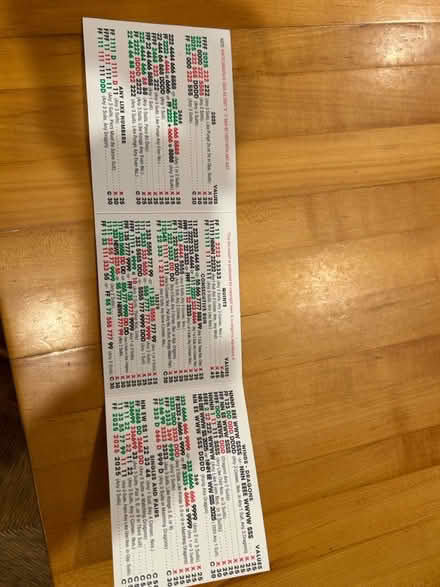 Photo of free Mahjong Card (Huron Ave. Cambridge) #3