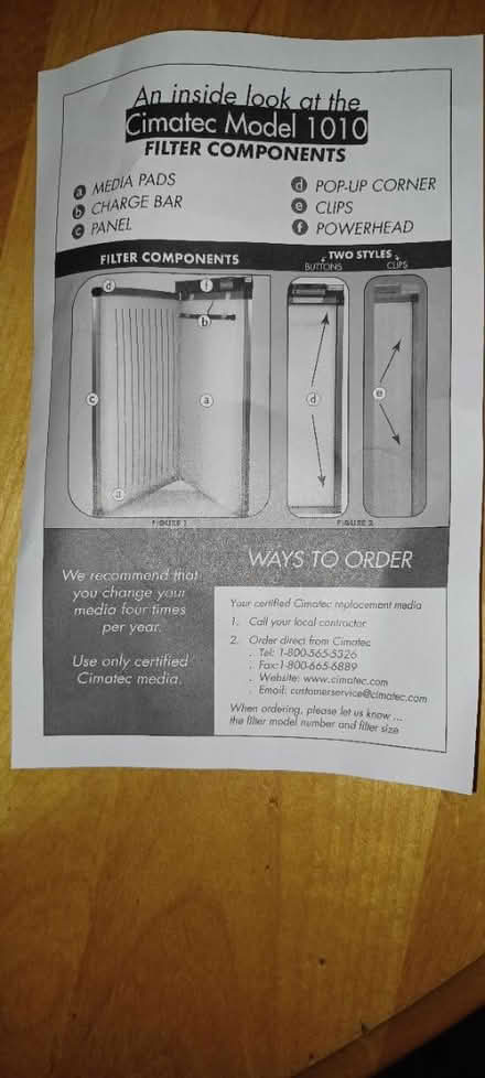 Photo of free Electronic air filter (Carlington) #1