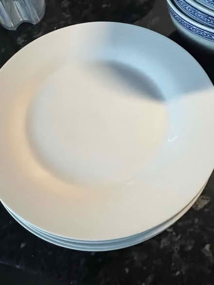Photo of free White plates x 4 (SW11) #1