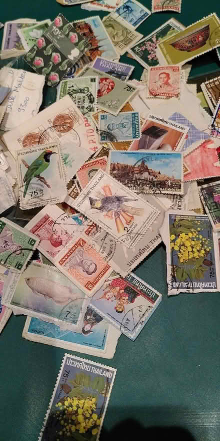 Photo of free Stamps, mostly Thai (Cambridge CB5) #3