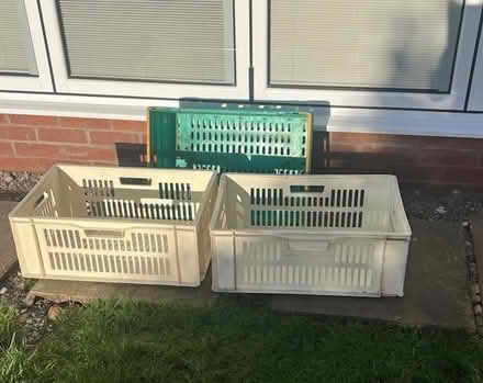 Photo of free 3 storage crates (Roundhay LS8) #1