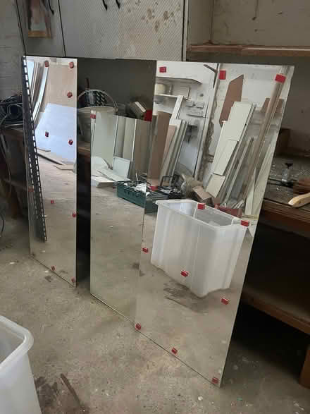 Photo of free 3 large mirror panes (Sutton Coldfield B73) #2