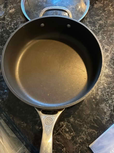 Photo of free Le Creuset nonstick pan-used (Near Friendship Heights metro) #1