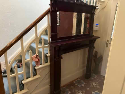 Photo of free Traditional mantelpiece with mirror (Central Accrington BB5) #1