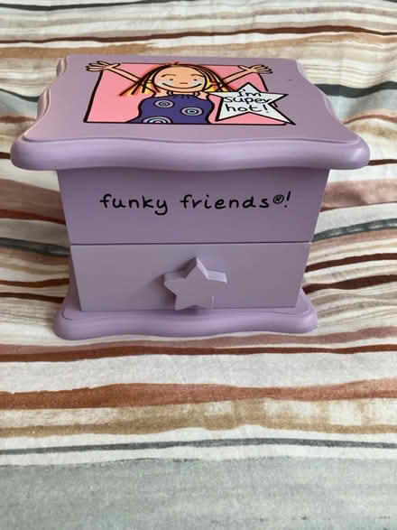 Photo of free Funky Friends jewellery box (St. Michaels Mead, B/Stortford) #1