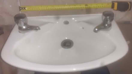 Photo of free Compact Wall mounted bathroom sink 420mm wide x 290mm deep (Fiveways BN1) #3