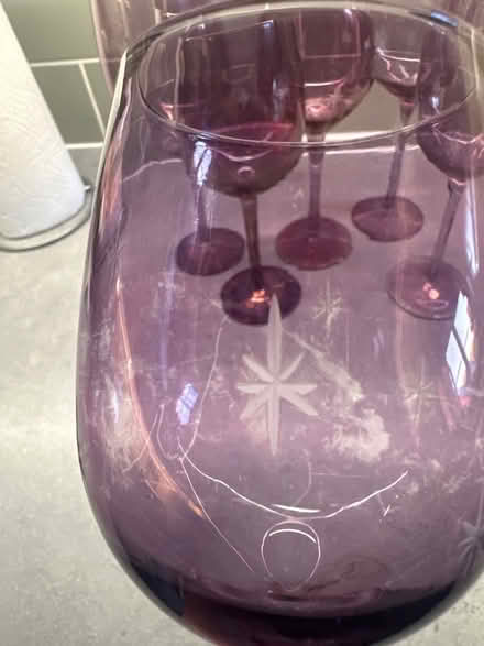 Photo of free Tall wine glasses x 6 (Watford WD5) #2
