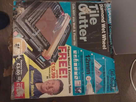 Photo of free Diamond Tile Cutter (Little Downham CB6) #1