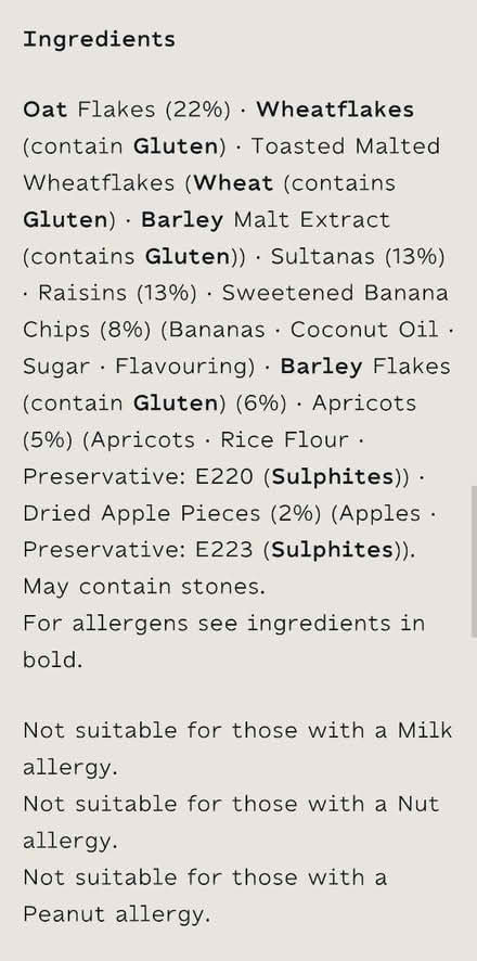 Photo of free Fruit Muesli (Moseley B13) #2
