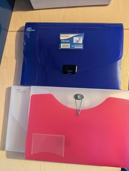 Photo of free Plastic portfolios: A3 plus, A4 & Foolscap (East Oakley RG23) #1