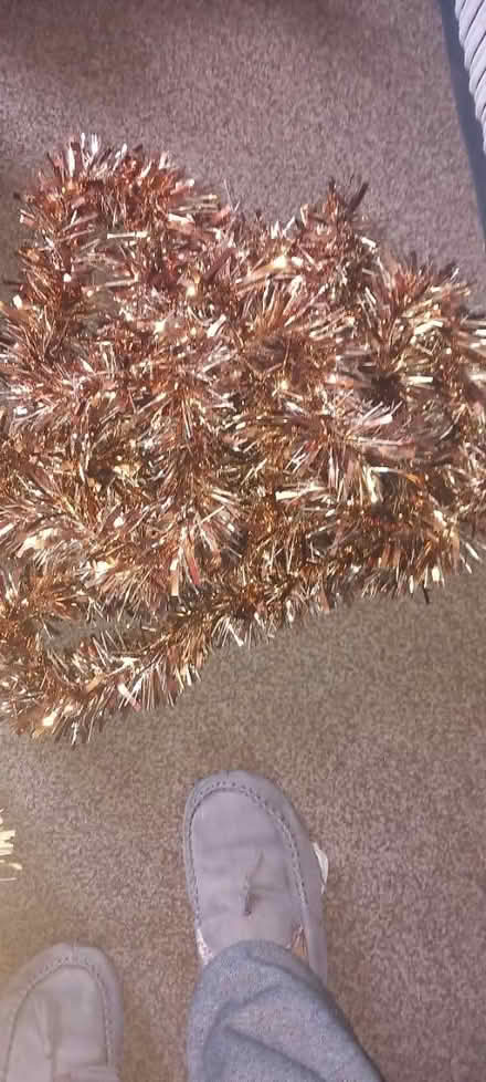 Photo of free Xmas tinsel various colours (Waterlooville) #1
