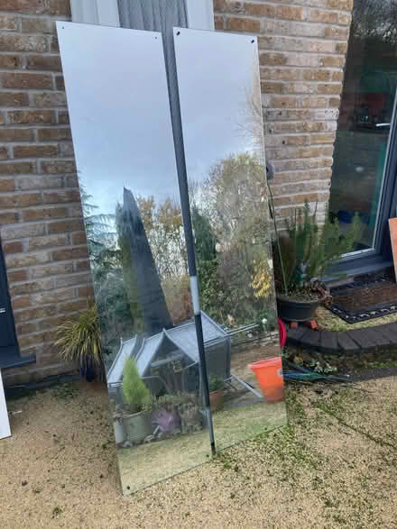 Photo of free Wardrobe door mirrors (North Sheen TW9) #1