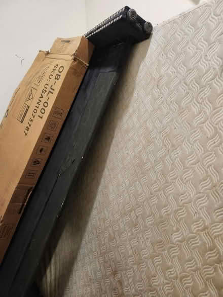 Photo of free Black Queen Bed Frame (76102) #1