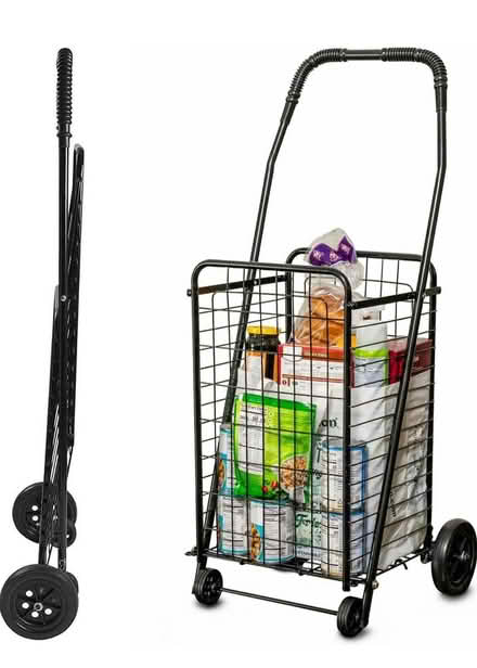 Photo of Shopping basket on wheels (Evergreen/ by the rodeo) #1