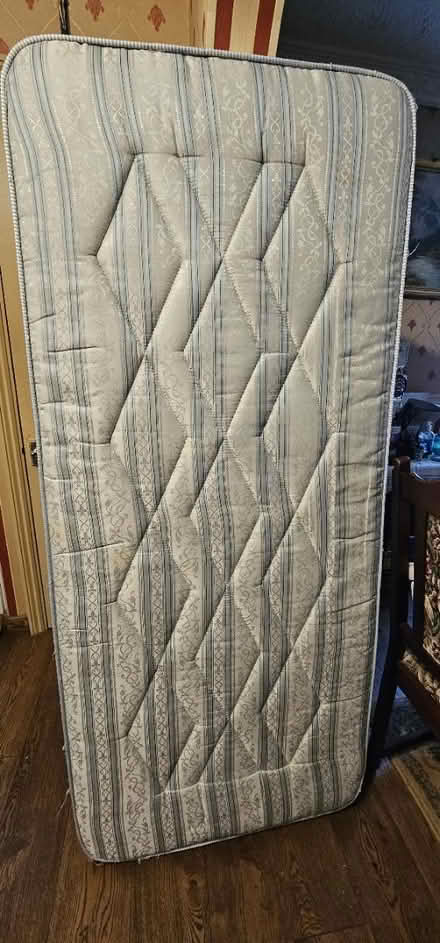 Photo of free Single folding bed & mattress (Dagenham, RM8) #1