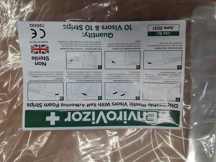 Photo of free Visors/Face Shields (CT1) #3